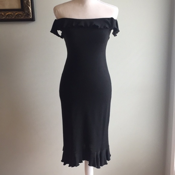 Zara Dresses & Skirts - 🥂HP🥂Zara Off-Shoulder Cocktail Dress